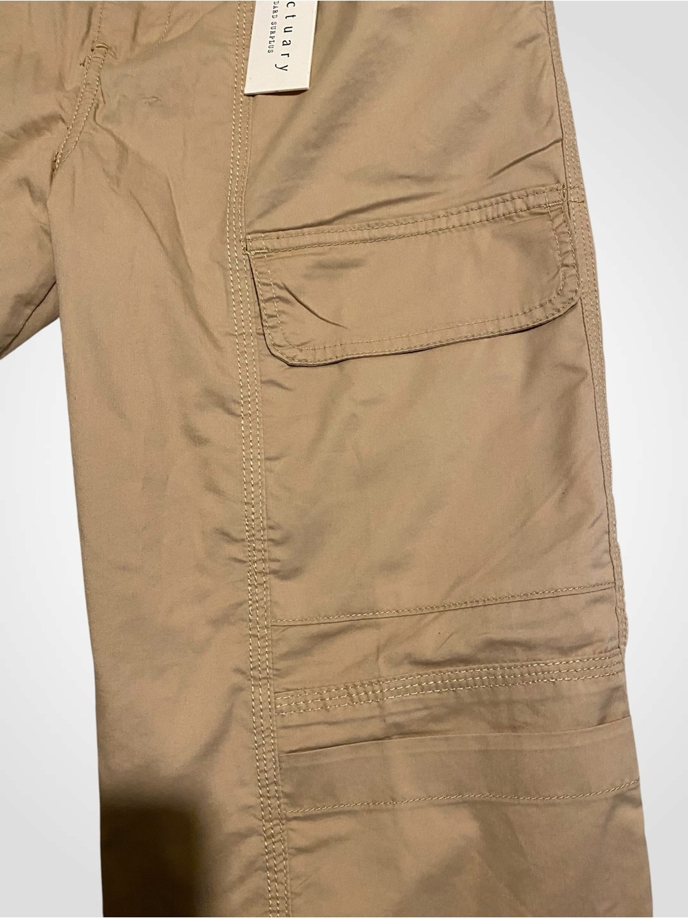 Anthropologie Sanctuary Cali Cargo Pants khaki Utility Pants NWT Size 2 - Picture 9 of 13